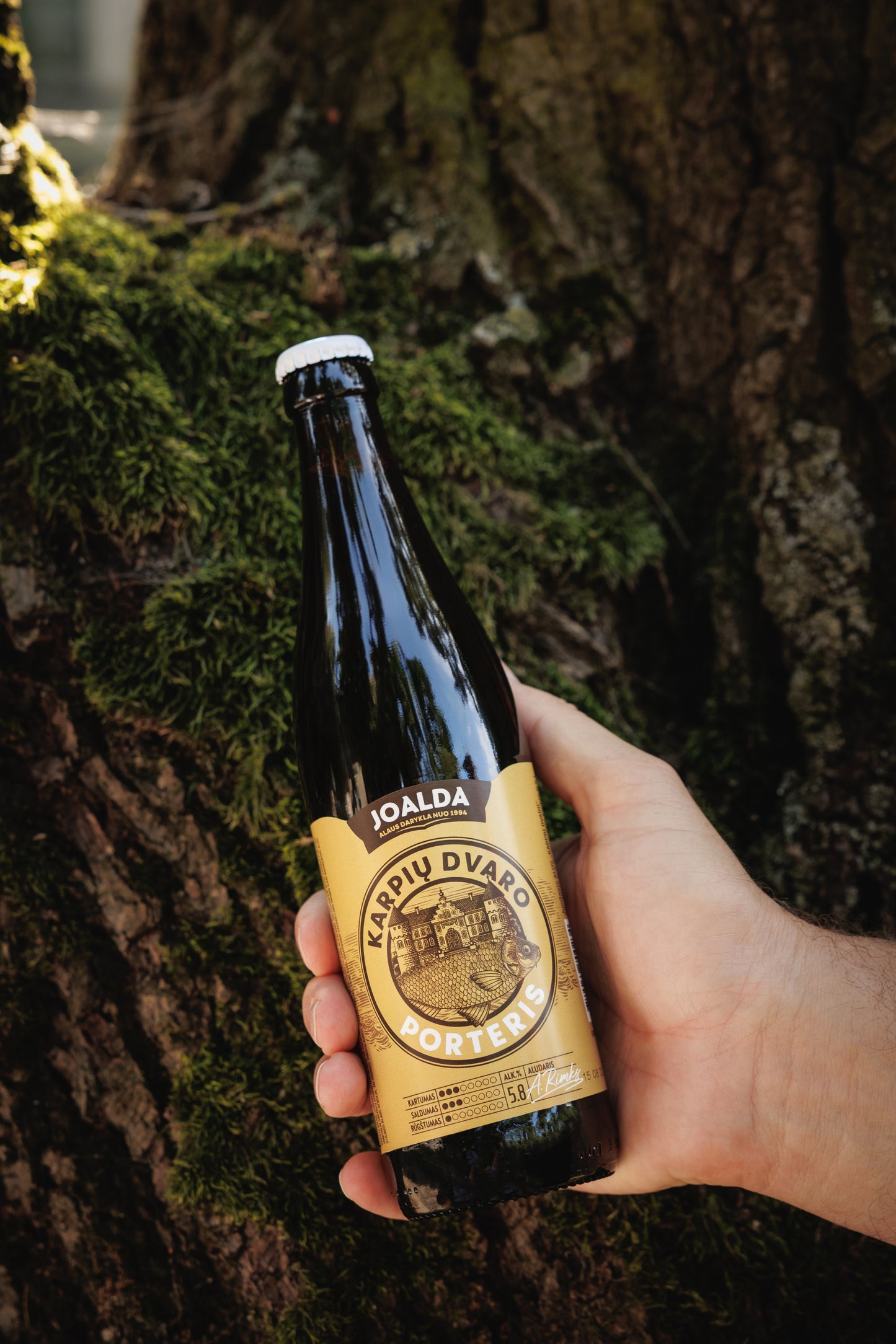 Alus „Karpių dvaro“ 0,5l 5.8 % 15 vnt.