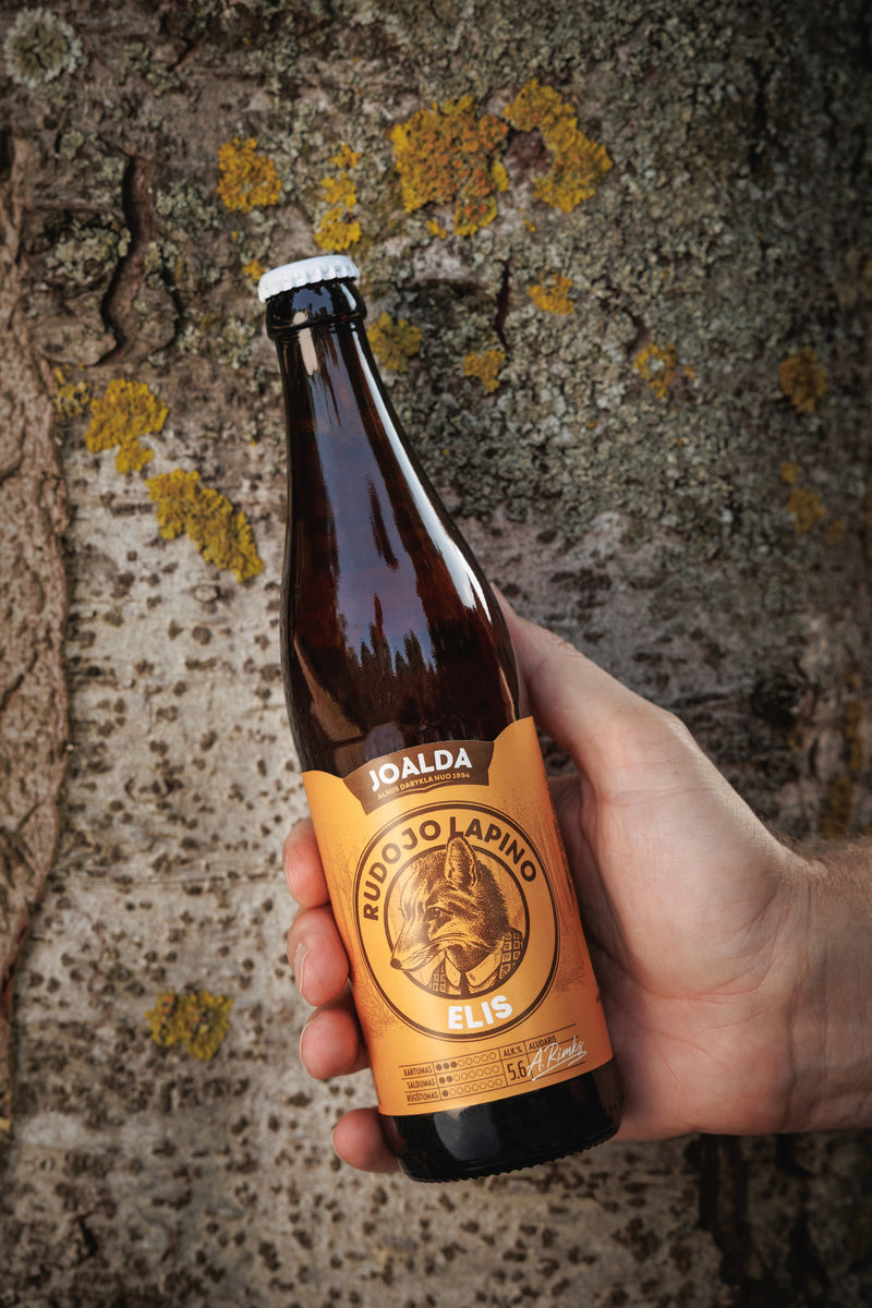 Alus „Rudojo lapinio elis“ 0,5l 5.6% 15vnt.