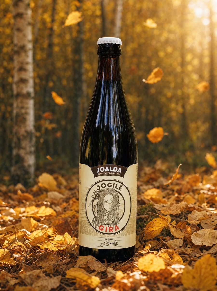 Joalda gira „Jogilė“ rudens lapuose